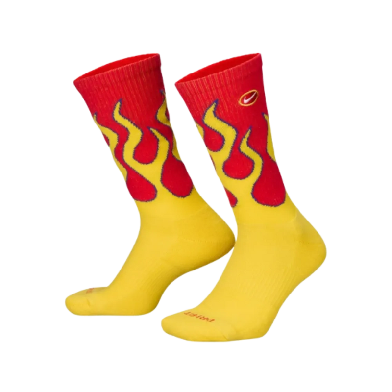 Nike Everyday Plus Crew Socks OG Flame Yellow