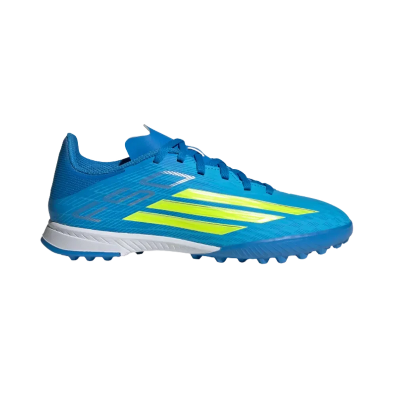 Adidas F50 League Turf Soccer Kids Lucid Ray Blue