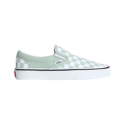Vans Classic Slip-On Checkerboard Shoe Grey Olive Green