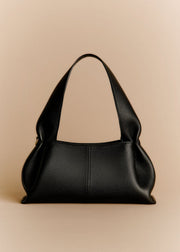 Polene Numero Neuf East West Textured Black