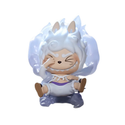 Pop Mart Labubu The Monsters x One Piece Series Monkey.D.Luffy Gear 5 (Secret Edition) Figure
