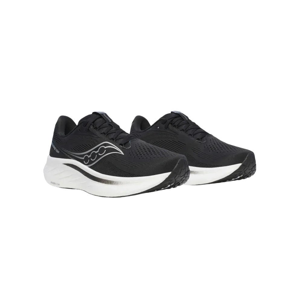 Saucony Ride 18 Black White