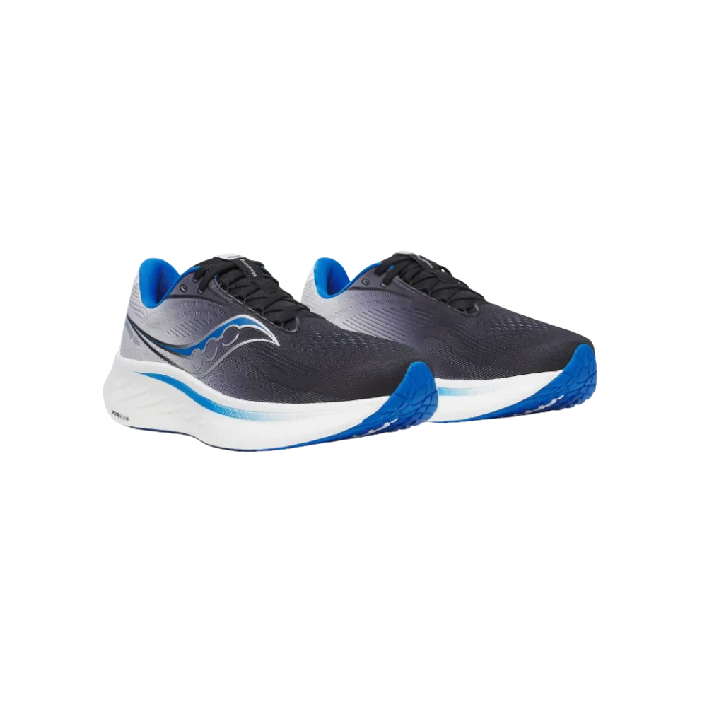 Saucony Ride 18 Black Skydiver