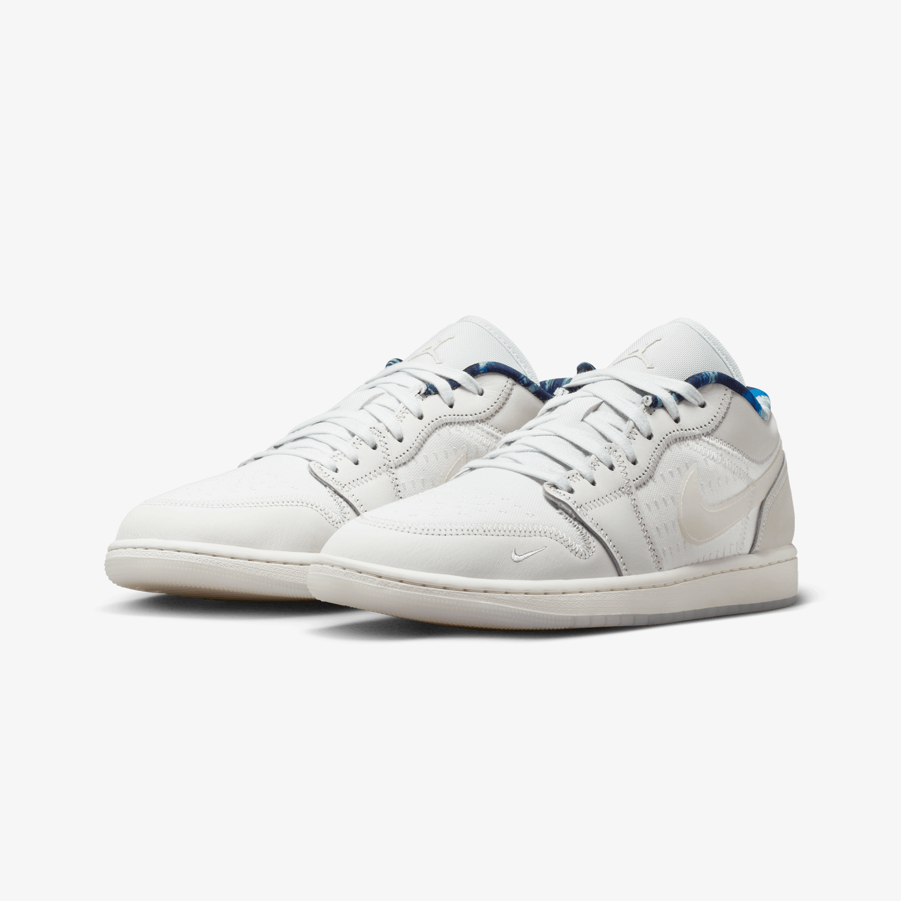 NIKE AIR JORDAN 1 LOW SE { SUMMIT WHITE/SAIL-MULTI-COLOR-OFF WHITE