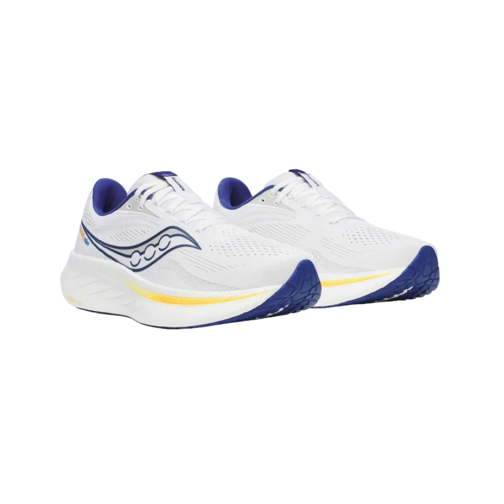 Saucony Ride 18 White Azurite