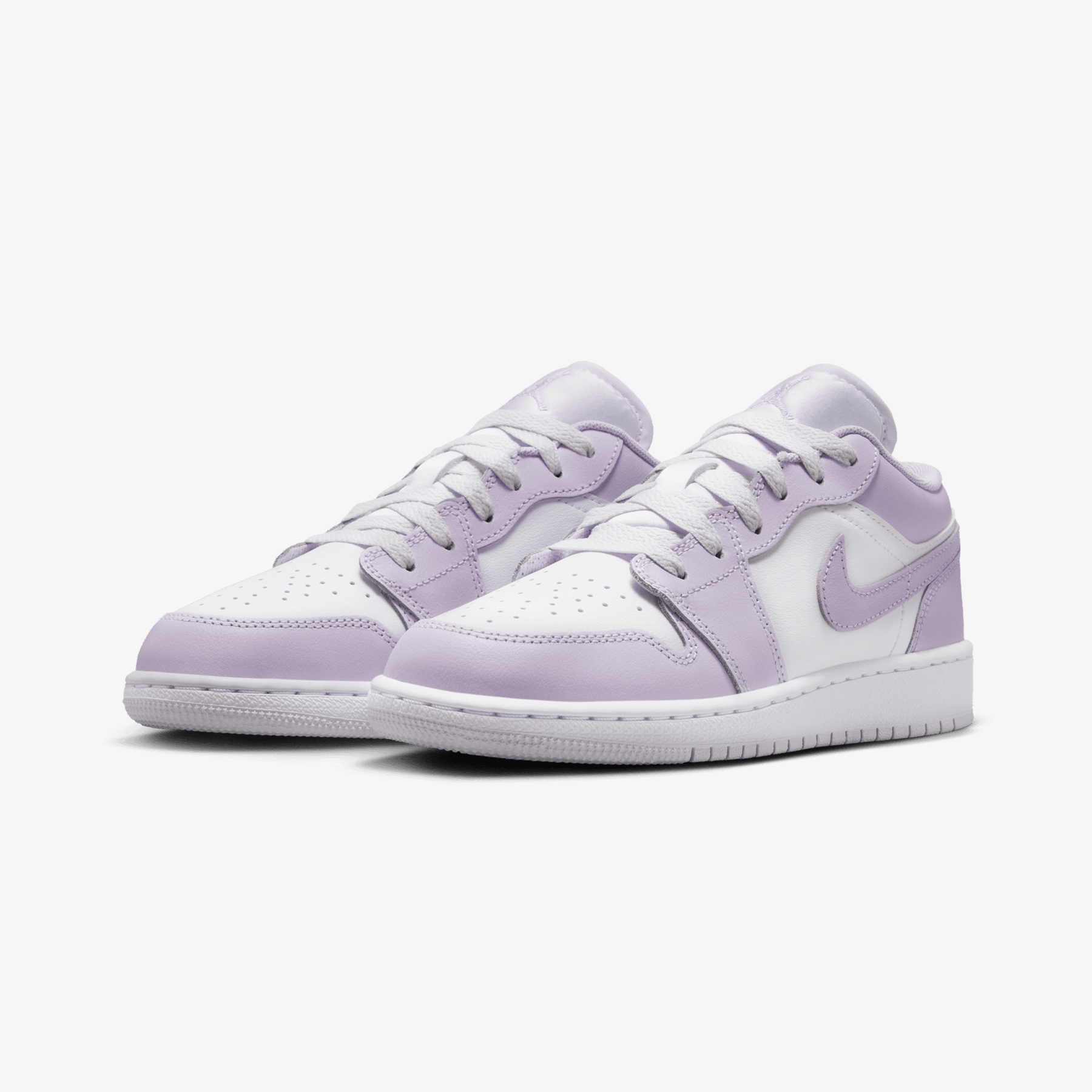 Air Jordan 1 Low Barely Grape Violet Mist GS