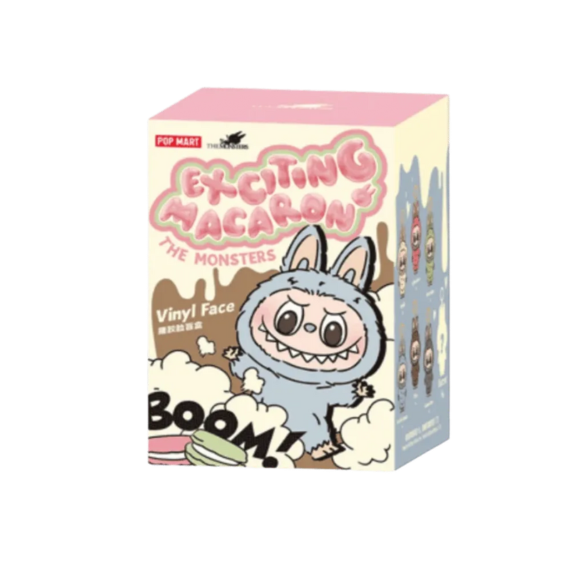 Pop Mart Labubu The Monsters Tasty Macarons Vinyl Face Sealed Case Blind Box Pack of 1