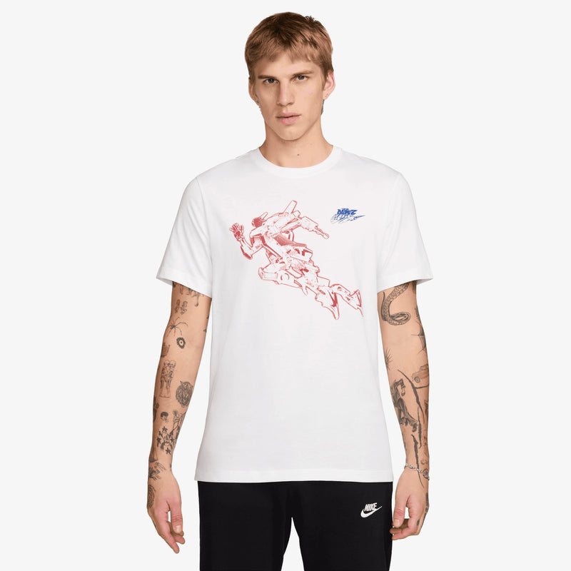 NIKE AS M NSW T-Shirt LBR SSNL CLUB { WHITE