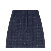 Wool Blend Mini Skirt