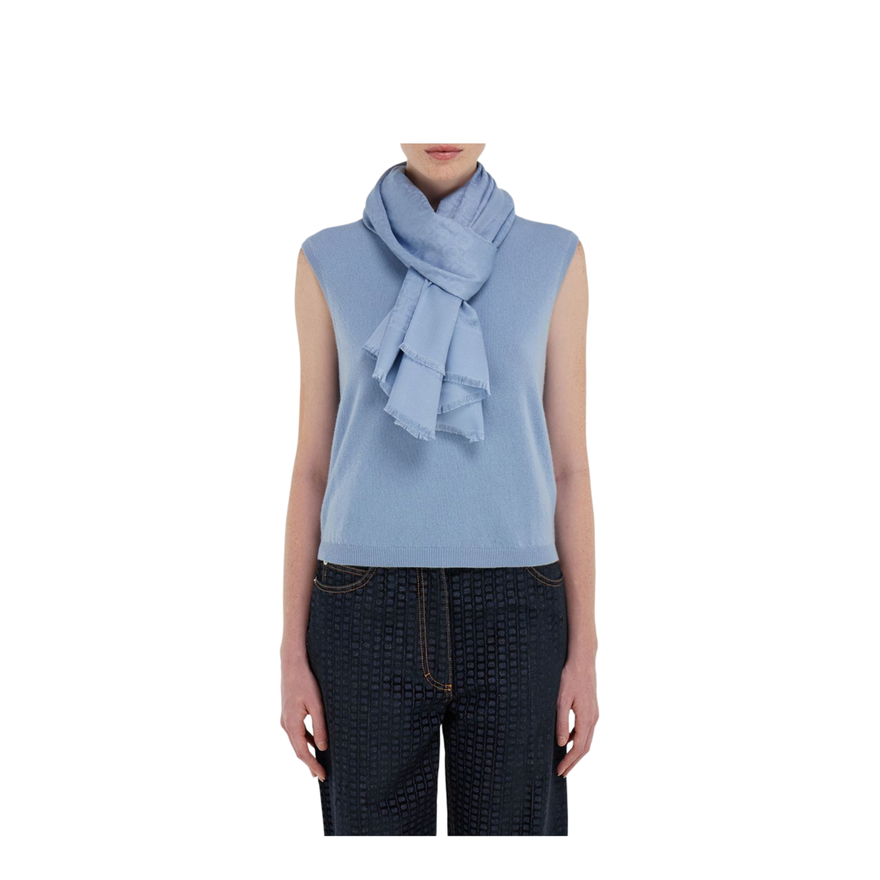 Clear Blue Scarfs