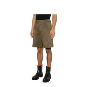 Cargo Shorts in Cotton Green