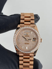 Rolex | Day-Date | 228345RBR | Rose gold | 40 x 48 mm | Rose gold | Gold (solid) | Automatic