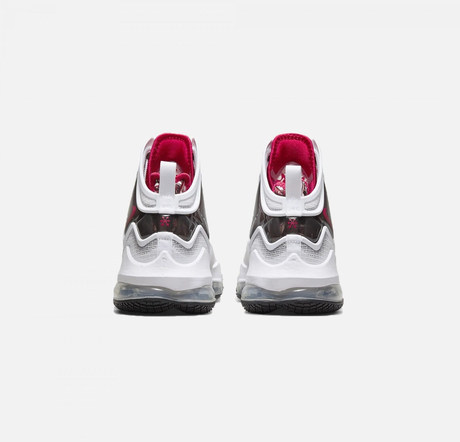 Nike LEBRON 19 { WHITE / UNIVERSITY RED