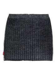 wool mini skirt