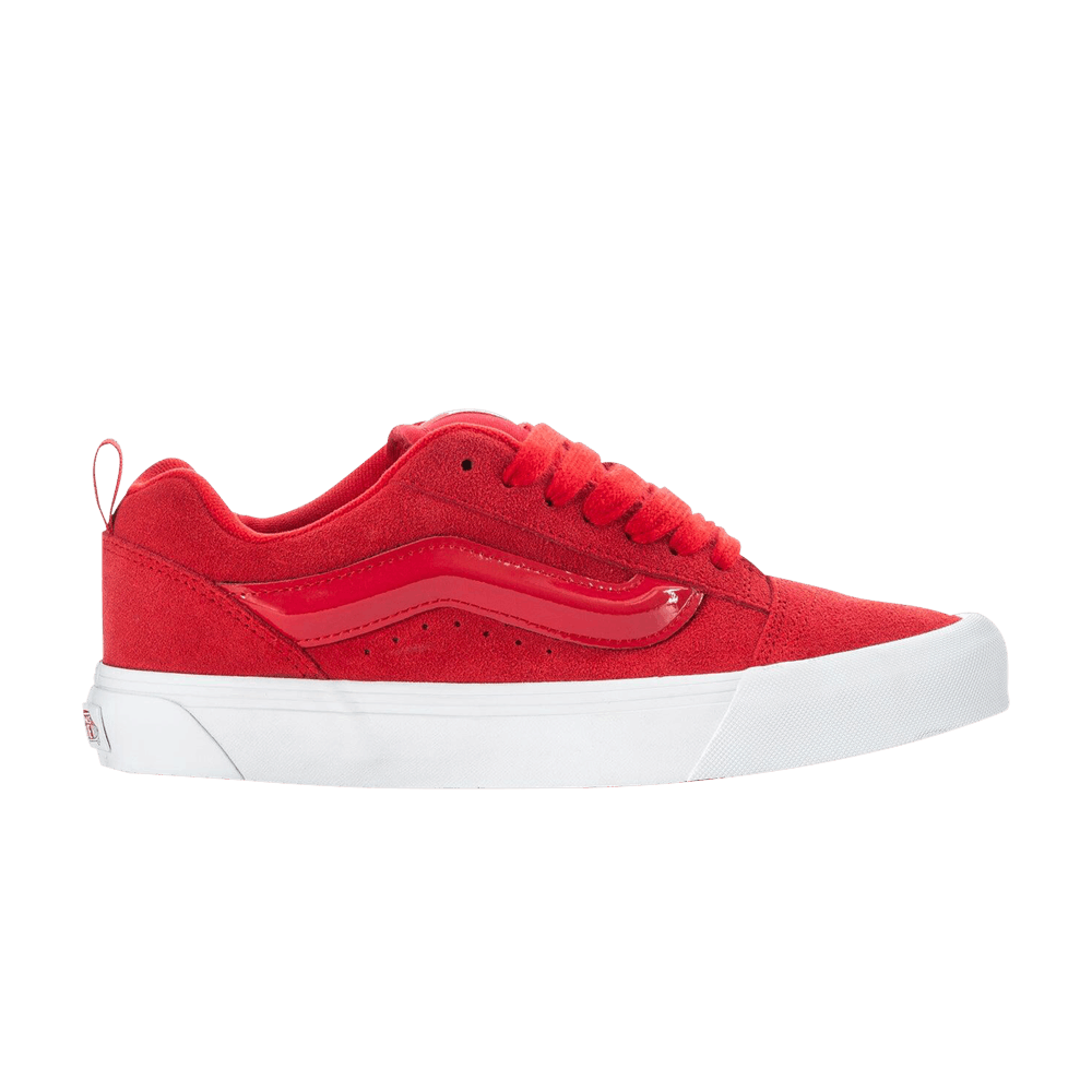 Vans Knu-Skool Suede Patent - Racing Red