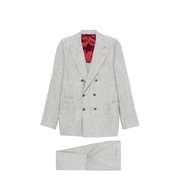 Two-Piece Suit in Silk, Wool and Cashmere