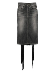lace-up skirt