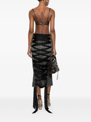 lace-up skirt