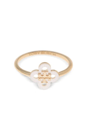 charm-embellished ring (set of three)