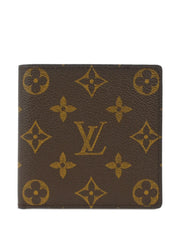monogram canvas bifold wallet