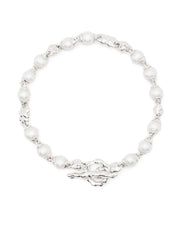 pearl-embellished bracelet