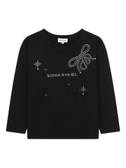 crystal-embellished logo T-Shirt
