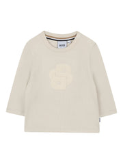logo-embroidered long-sleeve T-Shirt