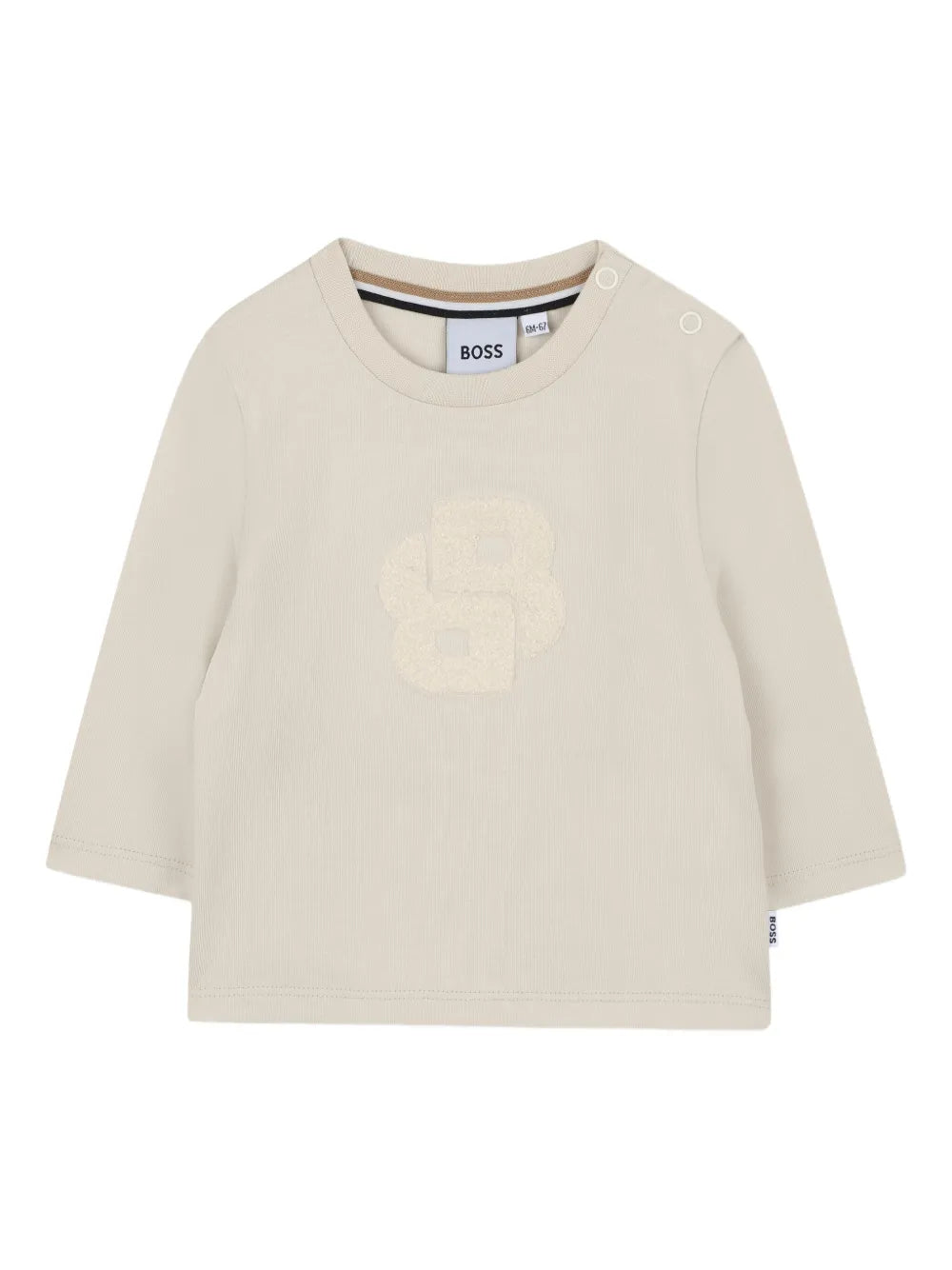 logo-embroidered long-sleeve T-Shirt