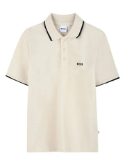 short-sleeve logo-detail polo shirt