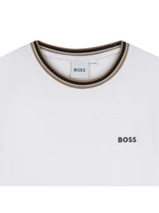 contrast-trim short-sleeve T-Shirt
