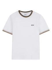 contrast-trim short-sleeve T-Shirt