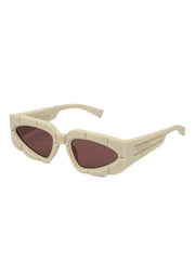 sculpted-frame sunglasses