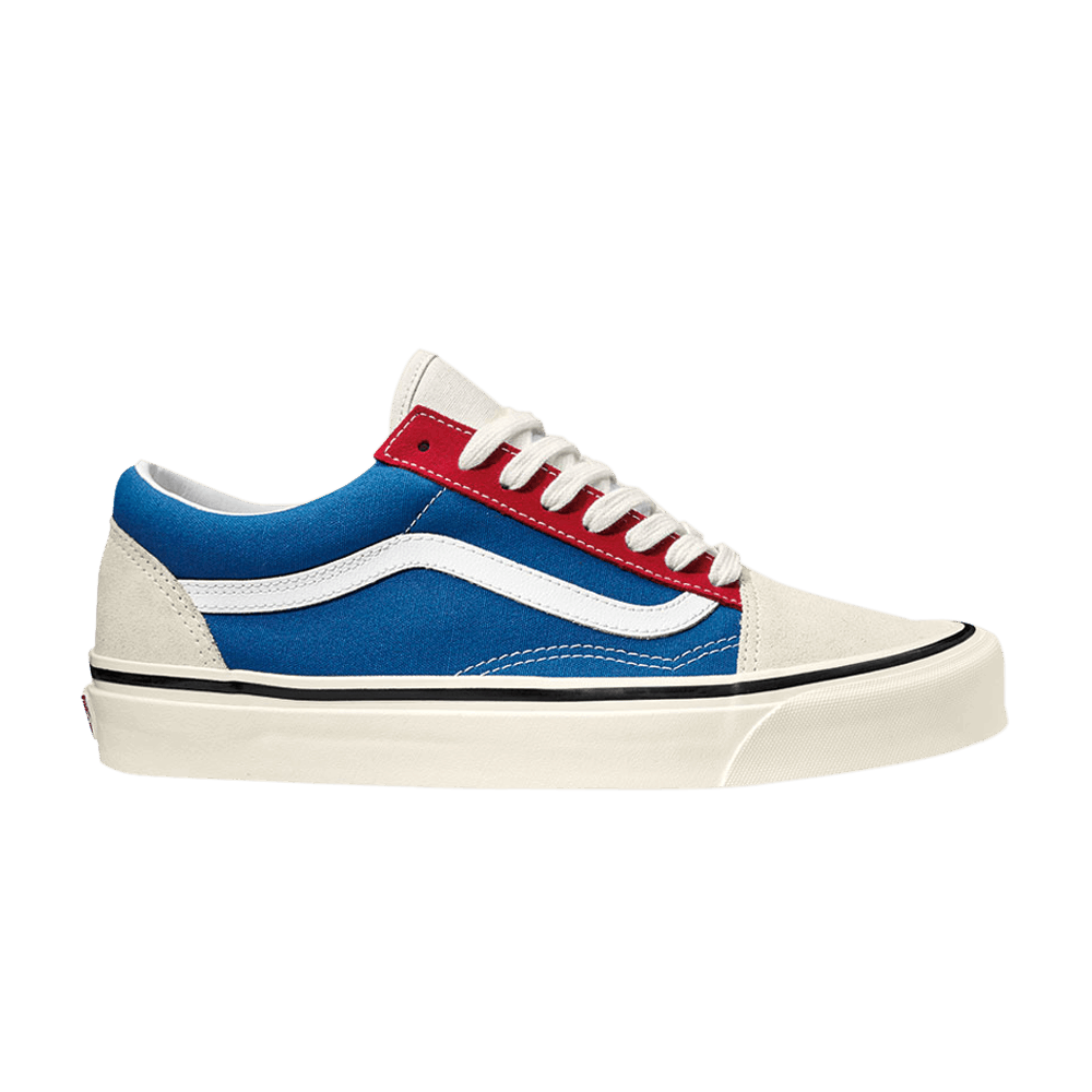 Vans Old Skool 36 DX White Blue Red
