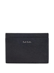 Pixelated Mini leather cardholder