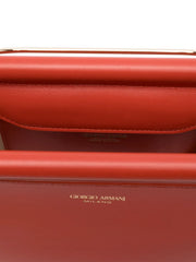 small leather tote bag