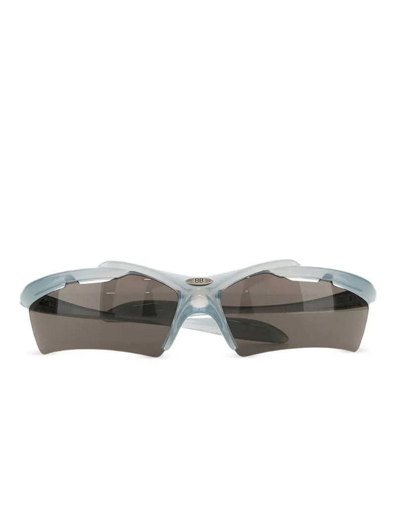 Turbo rectangle-frame sunglasses