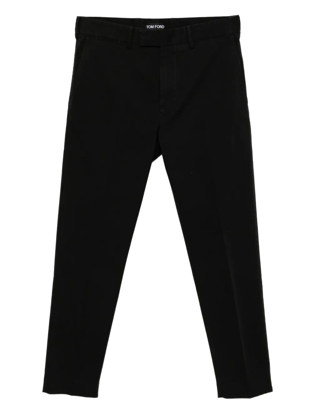 tapered-leg trousers