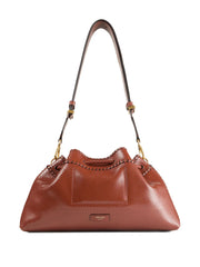 Cinch M snakeskin-effect leather shoulder bag