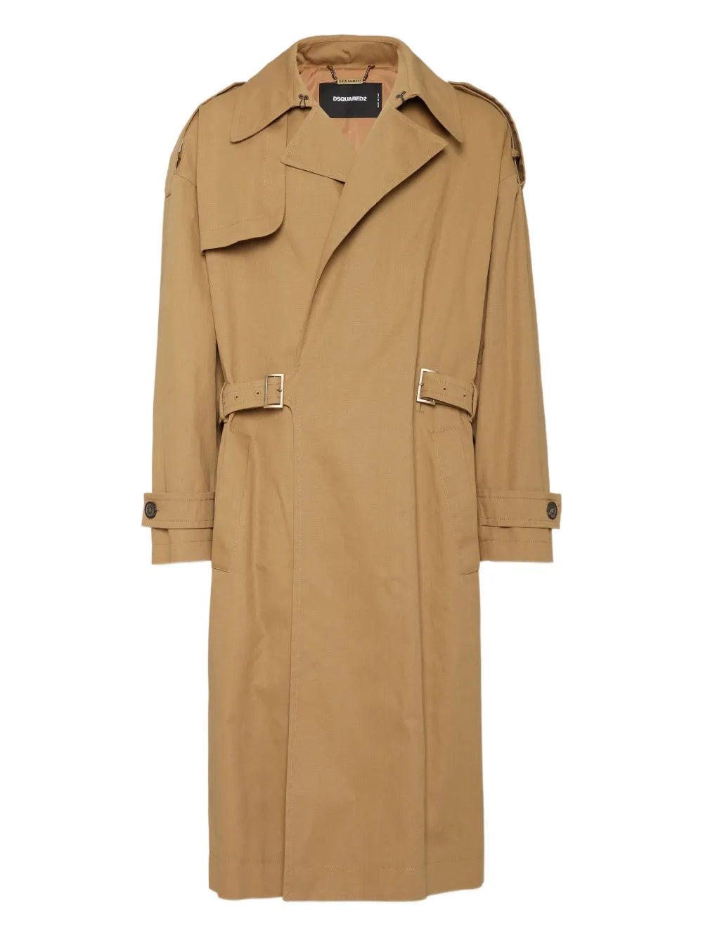 belted trench coat