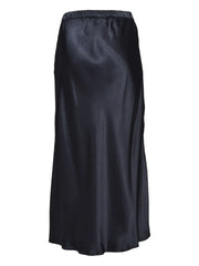 Satin Midi Skirt