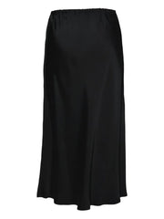 Satin Midi Skirt