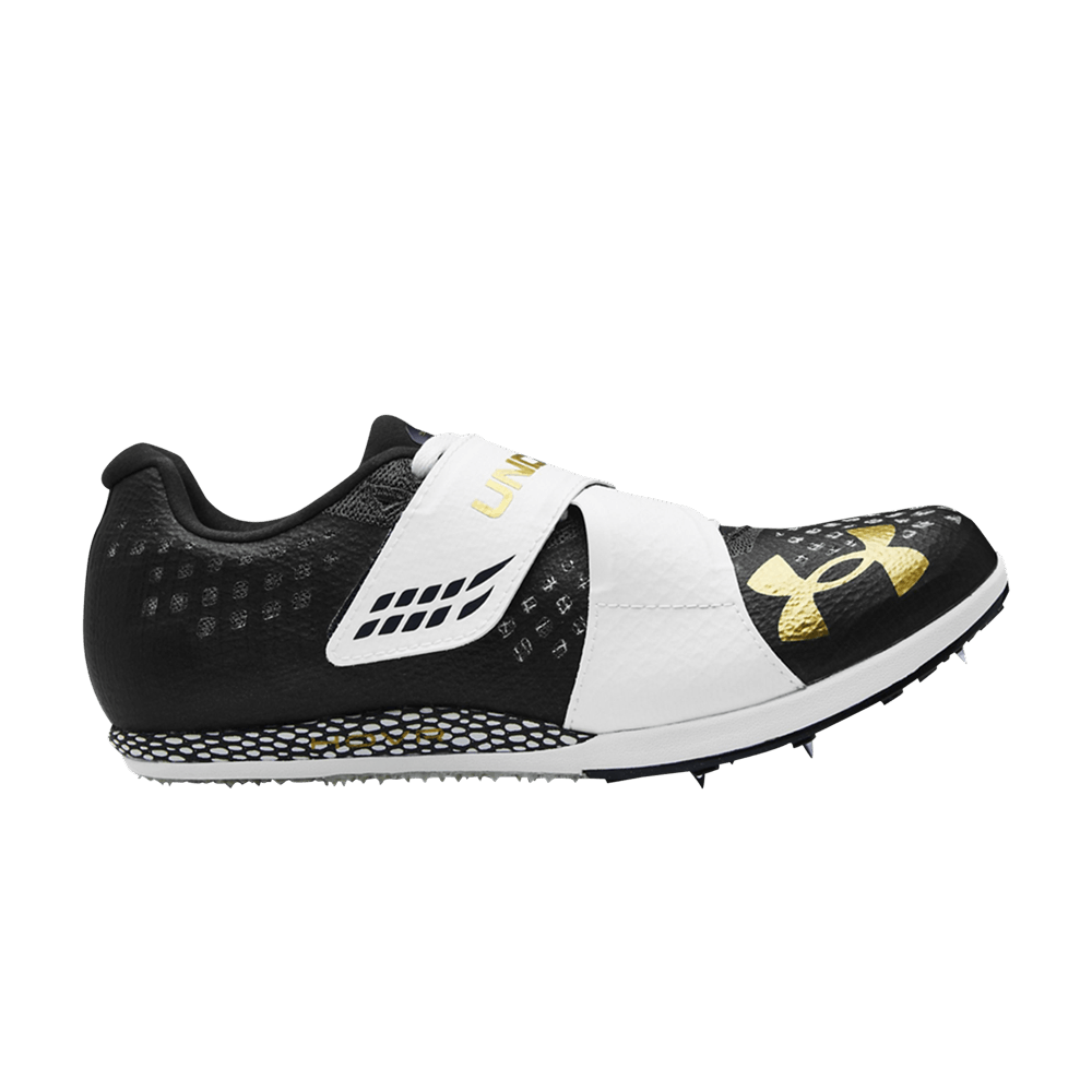 Under Armour HOVR Skyline TJ Track Spikes Jet Grey White