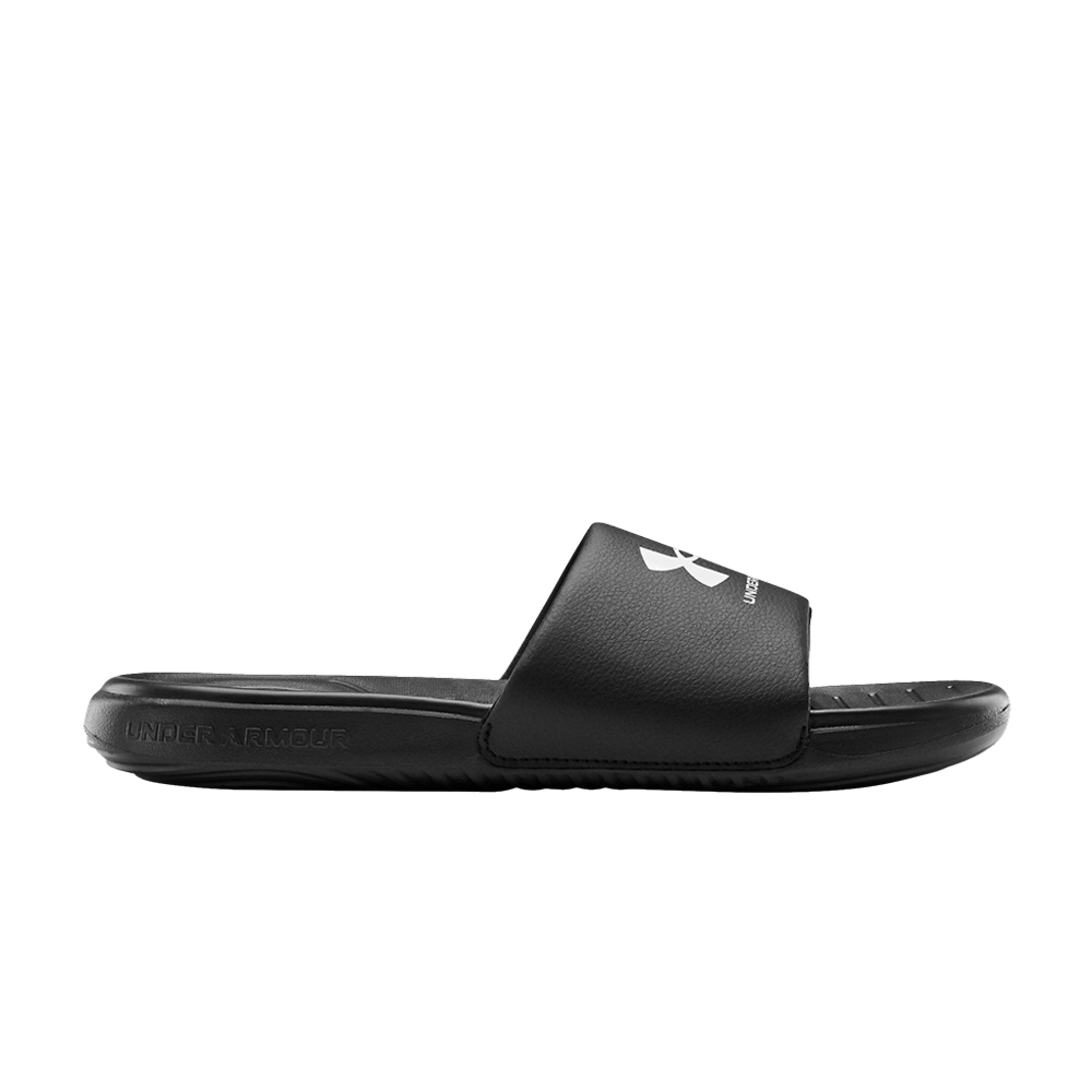 Under Armour Ansa Fixed Slide Black White