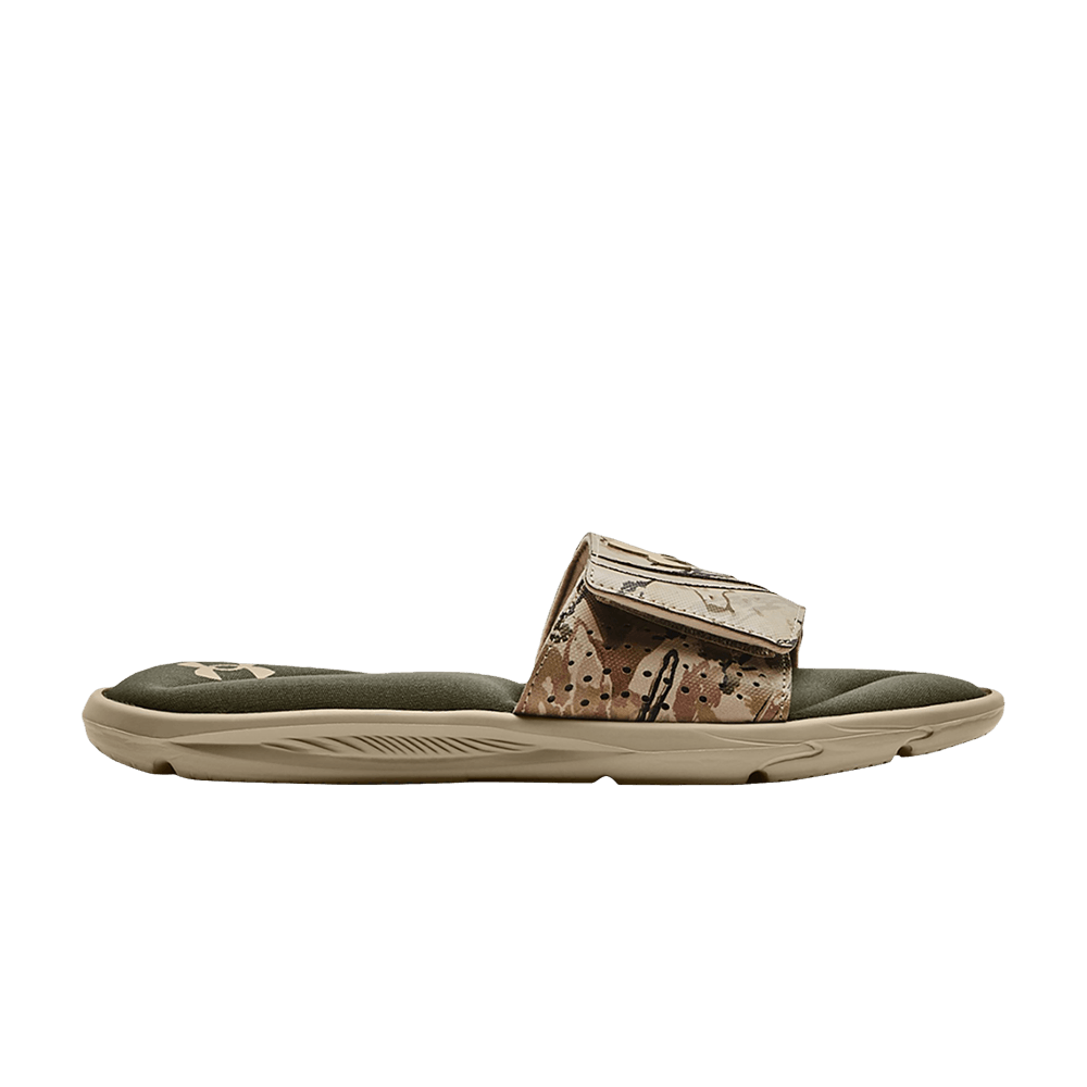 Under Armour Ignite 6 Graphic Strap Slide Khaki Base Camo