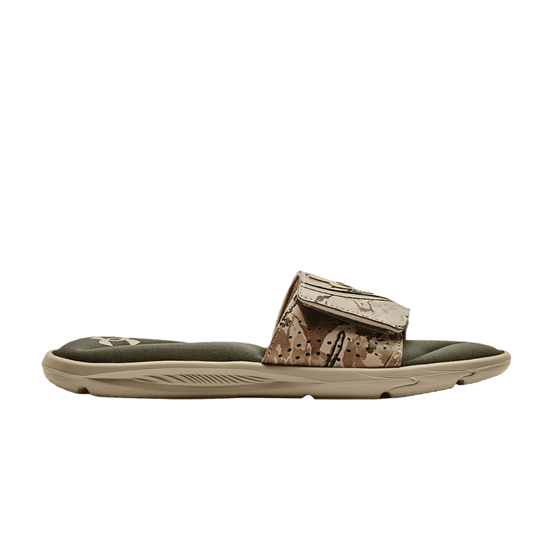 Under Armour Ignite 6 Graphic Strap Slide Khaki Base Camo