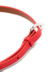 Gemini leather bracelet