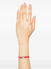 Gemini leather bracelet
