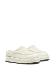 Pillow slip-on sculpted mules