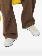 Pillow slip-on sculpted mules