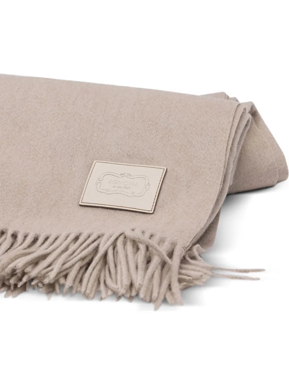 fringed wool scarf